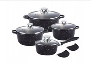 Zestaw Garnków Marmurowych ceramicznych