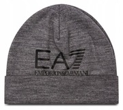 EA7 EMPORIO ARMANI Train Visibility Beanie męska czapka zimowa L