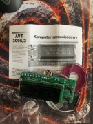 Komputer samochodowy z wyświetlaczem lcd