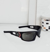 Okulary czarny mat sportowe regulowane Stockholm 08-02 BLK 