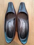 Skórzane buty damskie na obcasie Venezia 36