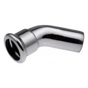 Kolano nyplowe 28 mm 45 st. KAN-Therm Steel 1509068026