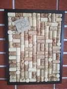 Tablica korkowa z korkówod wina i do wina