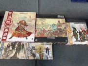 Gra planszowa Rising Sun Kickstarter Edition + Daimyo Box + dodatki