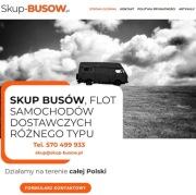 Sprzedam serwis www Auto Handel - skup-busow.pl