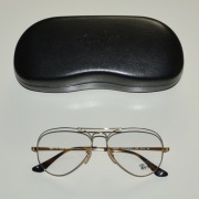 Ray Ban oprawki na okulary korekcyjne pilotki złote 6489 AVIATOR 2500 