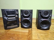 Wieża Panasonic SA-AK22  Głośniki Stereo, CD i kasety