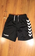 Spodenki kr Hummel r. 14-16 yr do biegania czarne