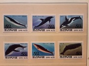 Korea 1992  Mi 3354-9 seria  delfin wale seria  czysty idealny