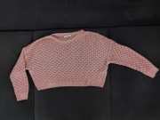 sweter z ażurowej dzianiny Stradivarius