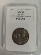 2 ZŁ1995 KATYŃ-MIEDNOJE-CHARKÓW grading ms 68