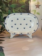 Bolesławiec Półmisek ceramiczny do wędlin duży  ceramika Bolesławiec 