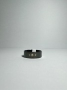 SYGNET GWIAZDKA PIERŚCIEŃ CZARNY UNISEX