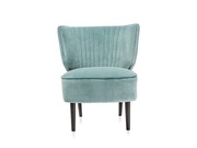 Fotel fotelik BONEA turkus/miętowy/ morski , czarn