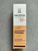 Iwostin Solecrin Lucidin krem z filtrem spf50 rozjaśniający przebarwienia