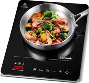 Sunmaki Płyta indukcyjna 2000 W, pojedyncza płyta grzewcza