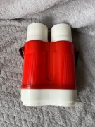 Stary kolekcjonerski termos podwójny vintage z czasów PRL