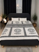 Duży Koc 200x220 | Miękki i Ciepły | Styl Luksusowy | Idealny do Sypialni