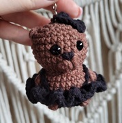 Wyjątkowy breloczek dla Niej(czarny)walentynki,rocznica,dla niego 