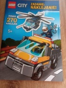 LEGO City - komiks z naklejkami