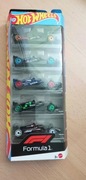 Hot Wheels Formula 1 – zestaw 5 autek (5-pack)