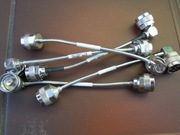 Jumper wtyk N / wtyk N - semi-rigid 12cm - ładnutkie :)