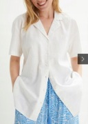 Koszula damska lniana r.44, 55%LEN,45%BAWEŁNA