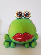 Żabka skarbonka ceramika