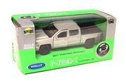 Welly Metalowy Model chevrolet Silverado 1:34 2017