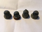 4 plastikowe osłony ośki rowerowej