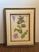 Śliczny obrazek z alabastru kwiaty do powieszenia na ścianę 