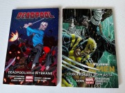Komiksy Wolverine X-men - Cyrk przybył do miasta oraz  Deadpooliana Wybrane