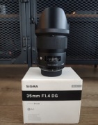 Obiektyw portretowy Sigma A 35 mm f/1.4 DG HSM do Nikon