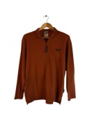 Bluza polar Jack wolfskin pomarańczowa rozpinana z logiem L