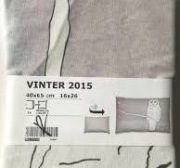 Poszewka dekoracyjna Ikea 40x65 cm sowa sówka