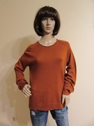 Close to My Heart rudy sweterek 100% wełna merino _ M