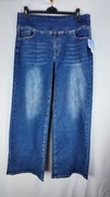 Chasehot jeansy wide leg z gumą w pasie XXL 31 cali nowe