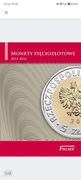 5 zł klaser na monety 2014-2016 