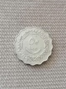 moneta 50 dirhams Libia rok 1975