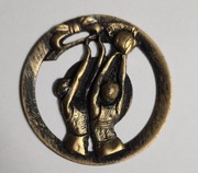 Medal sportowy – koszykówka (rzut do kosza)