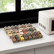 Lifewit Plastikowa Regulowana Taca na Przyprawy 6 SZT 22 - 44 CM 