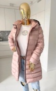 Moncler różowy puchowy płaszcz 164/S