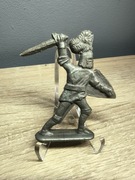 Żołnierzyk PRL Rycerz z Mieczem Srebrny. 