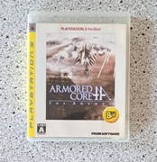 Gra Armored Core: For Answer, FromSoftware, PS3, import Japonia 