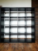 Regał kallax czarny 147x147 cm