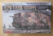 niemiecki czołg ciężki z I W.Św.: A7V TANK [KRUPP]