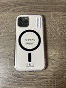 Etui na telefon iPhone 11 Pro /MagSafe(czarny)/ szkło gratis