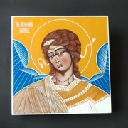 Święty Gabriel Archanioł, ikona pisana 