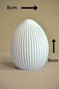 Dekoracyjne jajko wielkanocne 8 cm
