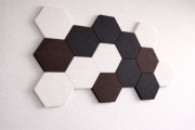 Nowoczesne kafelki dekoracyjne na ścianę w stylu hexagon